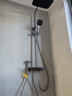 九牧（JOMOO） 花洒淋浴套装钢琴键大置物喷枪自动除垢顶喷淋浴器琴雨系列 精铜耐用水路36602【枪灰】爆款预售 实拍图