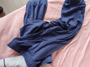 京东京造【10A抑菌】A类一等品50支纯棉睡衣男睡衣秋冬情侣家居服绀青XL 实拍图