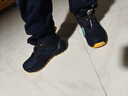 探路者（TOREAD）旗舰 儿童运动鞋男女中大童鞋秋冬季款冬靴徒步鞋子 黑色黄色 36 实拍图