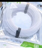秋叶原（CHOSEAL）电话线2芯单股纯铜线芯 圆型线身 工程家装办公室座机电话听筒传真机延长线连接线 100米 QS2303 实拍图