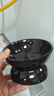 派乐特宠物猫碗陶瓷黑色猫咪食盆喝水器狗饭碗高脚斜口防打翻1个装 实拍图