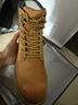 骆驼（CAMEL）【王俊凯同款】加绒马丁靴男鞋秋冬新款大黄靴女户外工装登山靴子 GE122W7757T 金黄色（男款） 42 实拍图