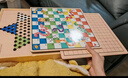 小顽豆飞行棋五子棋儿童版跳棋多功能棋盘九合一游戏棋棋类益智玩具套装 实拍图