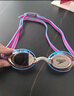 速比涛（Speedo）儿童泳镜V速3代智感贴合防雾防晒青少年专业竞速镀膜泳镜 蓝/紫 晒单实拍图