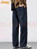 JEEP吉普休闲裤男秋冬季宽松工装裤子男士运动直筒男裤 藏青 XL 实拍图