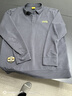 JEEP吉普长袖T恤男士秋冬季polo宽松休闲打底衫衣服男装 灰蓝 2XL 实拍图