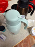 炊大皇保温壶304不锈钢家用大容量防滑底保温壶 薄荷绿 2.2L 实拍图