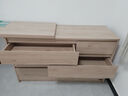 全友家居 六斗柜抽屉收纳柜原木风家具储物柜卧室梳妆台一体置物柜 实拍图
