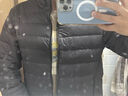 雪中飞男女立领秋羽绒百搭轻薄鸭绒立领修身轻盈隐藏式口袋 宝石黑|8086-男 3XL 190/108A 实拍图