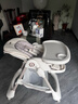 karmababy卡曼宝宝餐椅可折叠多功能婴儿餐椅可坐可躺0-6岁儿童成长餐椅 【212免安装】香槟金pro 实拍图
