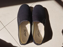 3515老北京布鞋男工作鞋软底休闲鞋透气一脚蹬传统布鞋 黑色  41 实拍图