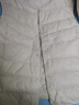 雪中飞经典新款基础舒适轻薄羽绒便捷短款保暖羽绒小马甲轻盈便携舒适 浅亚麻|7100-女 3XL 185/104A 实拍图