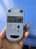 罗技（Logitech）M221 轻音鼠标 无线鼠标 办公鼠标 对称鼠标 带无线微型接收器 雾霭蓝 实拍图