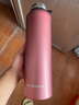 恩尔美（nRMEi）保温保冷杯大容量男士男款316不锈钢茶水分离便携焖泡茶水壶杯子 玫瑰金1500ml【茶水分离升级款】 实拍图