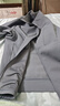 京东京造25秋冬F4系列科技保暖抓绒衣裤户外高弹夹克男女 雾蓝灰 2XL 实拍图