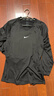 耐克男子紧身训练上衣冬季举重长袖速干针织运动NIKE PRO FB7920 010黑/白 2XL 实拍图