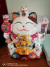 侑家良品 12寸招财猫 热门商品招财摆件乔迁开业礼物自动摇手大号发财猫 实拍图