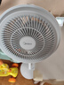美的（Midea）【暴风循环】空气循环扇大风量摇头电风扇家用台式落地扇轻音卧室节能小风扇柔风轻羽扇 FGA24TQ 实拍图