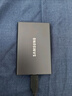 三星（SAMSUNG）1TB Type-c USB 3.2 移动固态硬盘（PSSD） T7 灰色 NVMe读速1050MB/s 手机直连笔记本外接 实拍图