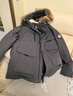京东京造【进口极寒95鹅绒服】羽绒服男外套女冬季新款中长款 曜石黑 S 实拍图
