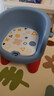 日康（rikang）宝宝餐椅 叫叫椅婴儿学坐椅多功能儿童吃饭餐桌 RK-X2009-1 蓝色 实拍图