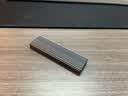 奥睿科（ORICO）M.2 NVMe/SATA双协议固态硬盘盒10Gpbs Type-C移动硬盘盒 全铝CNC散热 适用笔记本电脑扩容 M2PJM 实拍图
