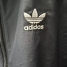 adidas经典三条纹运动连帽夹克外套男女春季阿迪达斯三叶草 黑色   S 实拍图