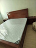 惠寻 京东自有品牌 床新中式全实木实木床1.5米单人床1.8米x2米双人床 胡桃木单床 1800mm*2000mm框架结构 实拍图
