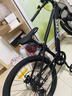 喜德盛（xds）儿童自行车小王子变速车7速青少年学生通勤运动单车 黑银 晒单实拍图