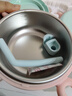 babycare儿童餐具辅食碗注水保温碗不锈钢叉勺宝宝吃饭喝水婴儿周岁礼盒粉 实拍图
