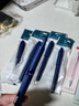 施耐德（Schneider）圆珠笔 按压式大容量0.5mm子弹头可换芯原子笔学生日常办公用K15蓝芯-5支混装 实拍图