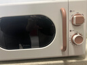 美的【国家补贴8折】厨房小家电小滋味微波炉变频家用小型百搭复古转盘式经典双旋钮轻音M20H4 实拍图