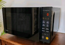美的（Midea）家用变频微波炉平板式易清洁 800W微波速热 一键智能菜单 钻石背板 微晶面板加热20L（PM20M2） 实拍图