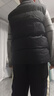 啄木鸟（TUCANO）羽绒棉马甲男秋冬季新款加厚男士宽松无袖坎肩背心羽保暖绒服男装 MJ007黑色 XL 约115-130斤 实拍图