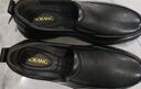 奥康（Aokang）男鞋套脚商务休闲皮鞋男士牛皮软底一脚蹬皮鞋黑色44码 实拍图