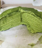 鲜京采【爆款】抹茶千层蛋糕400g动物奶油 冰淇淋蛋糕零食糕点中秋聚会 实拍图