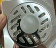 九牧（JOMOO） 不锈钢干区地漏 防虫防臭防返水大排量浴室阳台卫生间地漏92143 实拍图