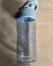乐扣乐扣（LOCK&LOCK）人鱼线塑料运动水杯夏天便携水壶带刻度提手男女水杯子520ML灰色 实拍图