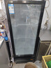 美的（Midea）展示柜冷藏保鲜柜 210升立式单门冰柜保鲜柜冰箱饮料柜便利店透明冰柜黑色一级能效冰箱ML-208DGEB 实拍图