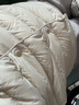 鸭鸭（YAYA）佟丽娅同款轻薄羽绒服女短款秋冬羽绒内胆轻型薄款保暖外套GF 米白色【女款】 S 155 实拍图