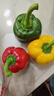 京鲜生山东三色彩椒 圆椒甜椒新鲜蔬菜净重4.5斤单果150g起源头直发包邮 实拍图