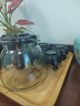 【京东物流】茶壶套装整套茶具大容量玻璃茶杯带滤网耐高温泡茶具 1000ML一壶+四杯套装【无茶盘】 实拍图