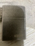 ZIPPO打火机之宝防风煤油 仿古银-商标 生日礼物送老公送男友 单机 实拍图