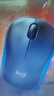 罗技（Logitech）M185鼠标 无线鼠标 办公鼠标 对称鼠标 黑色灰边 带无线2.4G接收器 实拍图