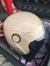 永久3c认证电动车头盔保暖防风秋冬季四季通用女士男电瓶车安全帽摩托车501【卡其米】 实拍图