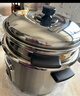 荣事达（Royalstar）电饭煲电饭锅4-5人0涂层老式米饭锅一键柴火饭保温防焦盘微压304不锈钢内胆蒸笼大容量5升RZ-Y50G 实拍图