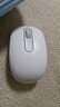 罗技（Logitech）M196 无线蓝牙鼠标 办公鼠标 笔记本商务办公家用 小巧便携 对称手型 珍珠白 实拍图