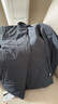 劲霸男装（K-Boxing）男士冬季立领轻薄短款夹克羽绒服|NRHG4002 灰色 180/XL  实拍图