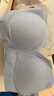 ubras【2件装】无尺码免拆V领内衣女背心美背粉底液色文胸罩无痕隐形 奶盐蓝+燕麦奶 实拍图