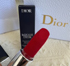 迪奥DIOR【邓为推荐】烈艳蓝金口红丝绒720哑光唇膏 生日礼物送女友 实拍图